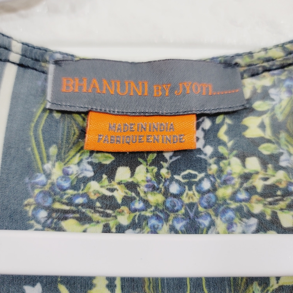 Anthro Bhanuni by Jyoti Tiered Maxi Dress.Size 10 - Picture 14 of 15